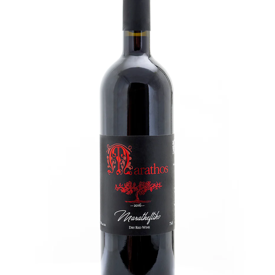 Marathos Red Dry Wine -2016- (750 ml)